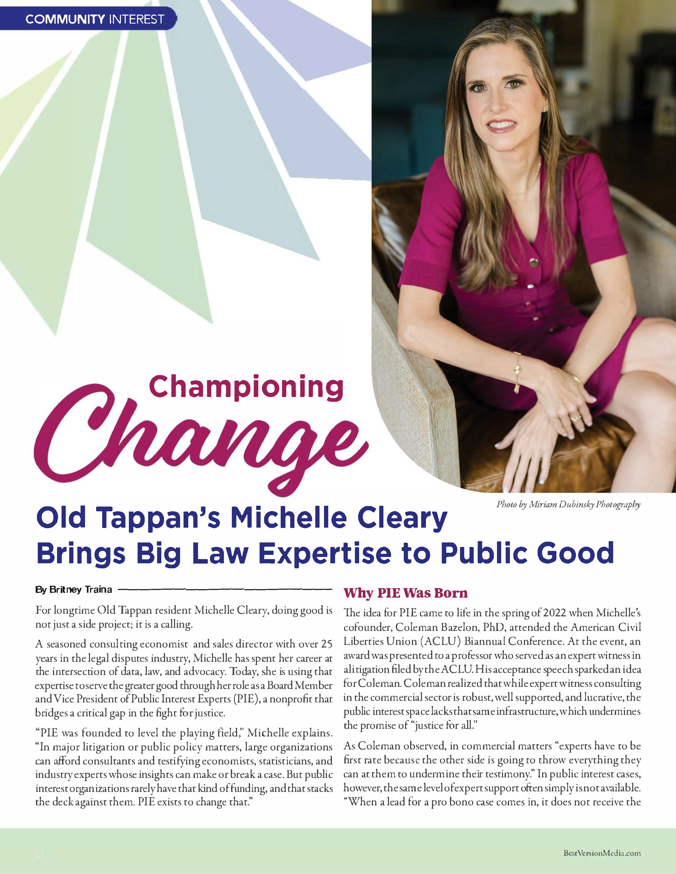 PIE Cleary Community Interest Article_Page_1